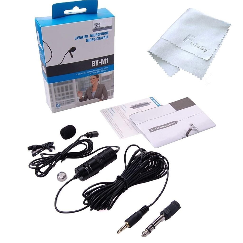 Boya by-M1 Auxiliary Lavalier Microphone